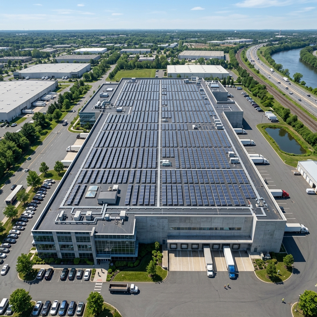 Commercial Solar Structure